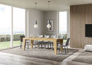 Tavolo Allungabile 130/234x90x77 cm Naxy Premium Quercia Natura