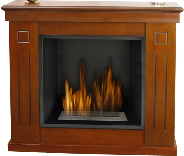 prezzo Camino a Bioetanolo da Pavimento 83x98 cm Vannini Raffaello Noce