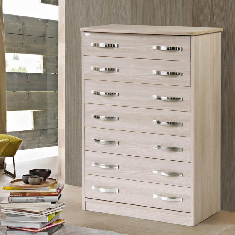 Cassettiera Settimino 75 111x76x42 cm olmo