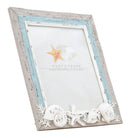 Cornice Seashell 33,5x3,5x38,5 cm in Poliresina