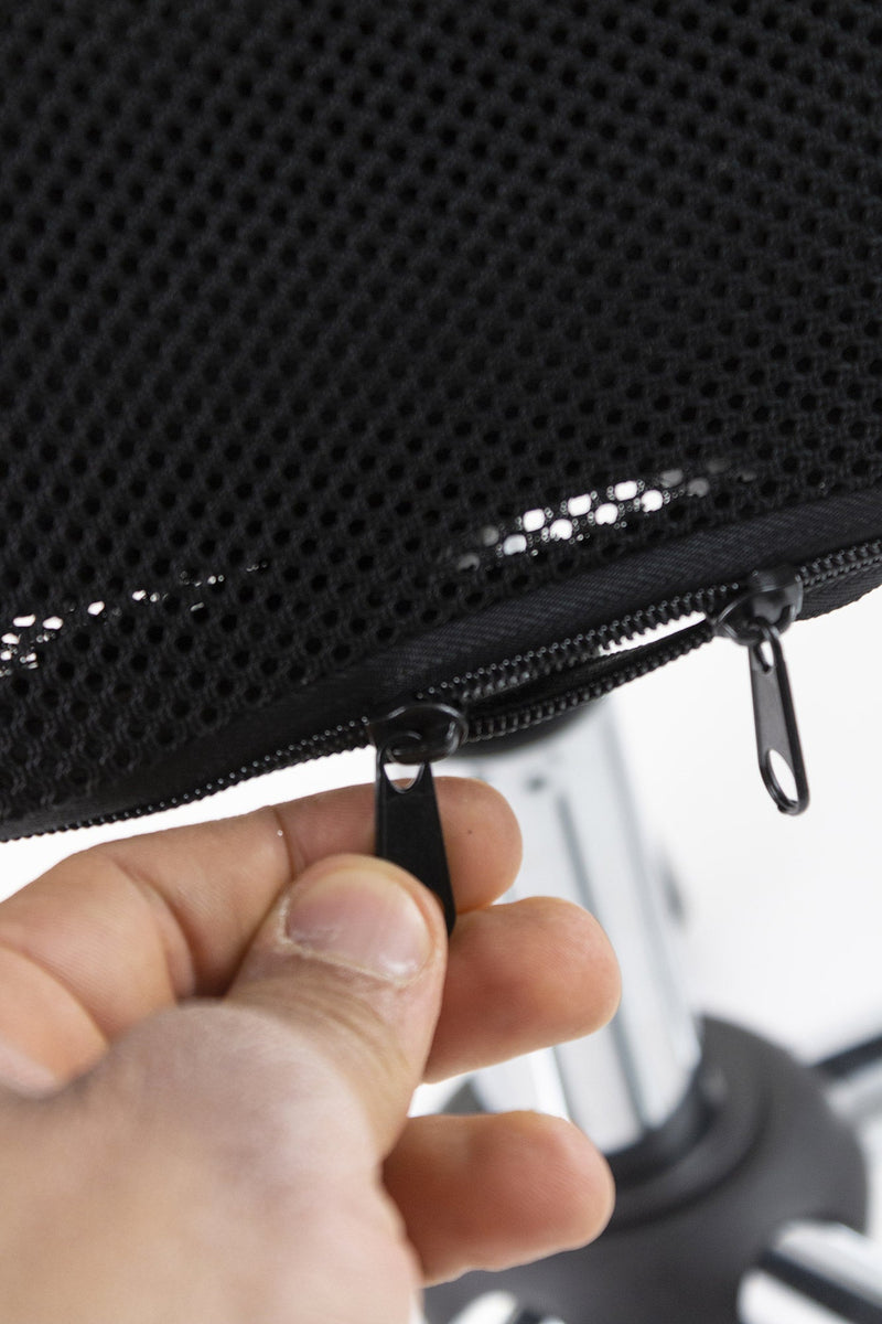 Sedia Poltrona Direzionale in Tessuto da Ufficio Soriani Nera