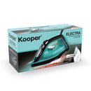 Ferro da Stiro 320ml 2600W Kooper Electra Verde Acqua e Nero