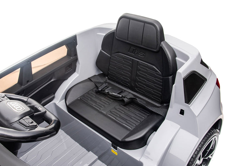 Macchina Elettrica per Bambini 12V con Licenza Audi RS6 Bianca