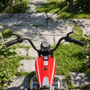 Moto Elettrica per Bambini 3-8 Anni 12 V BMW R18 125x62x83 cm con Batteria al Litio e Rotelle Rimovibili in PP Rossa      