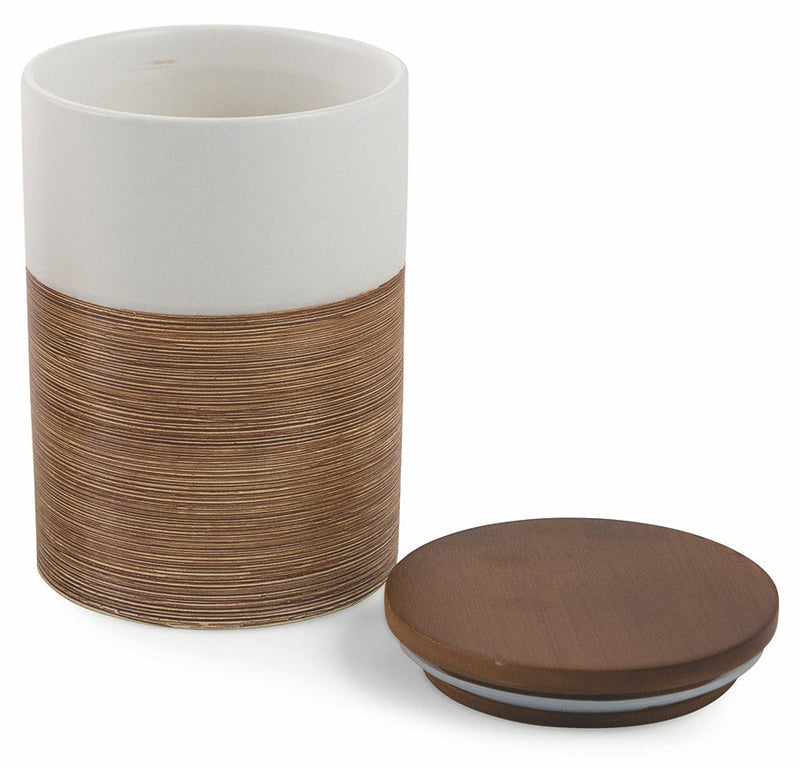 Set 3 Barattoli Sale Caffè Zucchero in Gres Villa d'Este Home Tivoli Natural