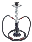 Narghilè 2 Tubi H50 cm con Pinza Carbone