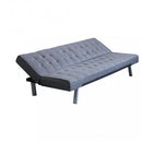 Divano Letto Barry 178x80x71 cm in Tessuto Grigio scuro