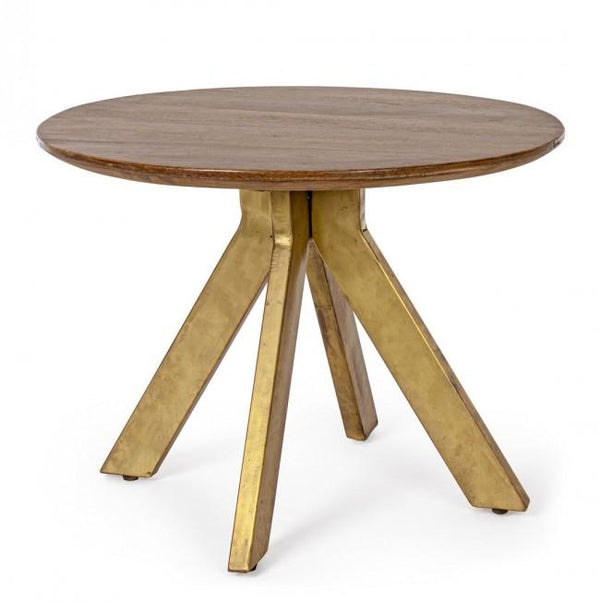 Tavolino Basso Ø60x45 cm in Legno sconto
