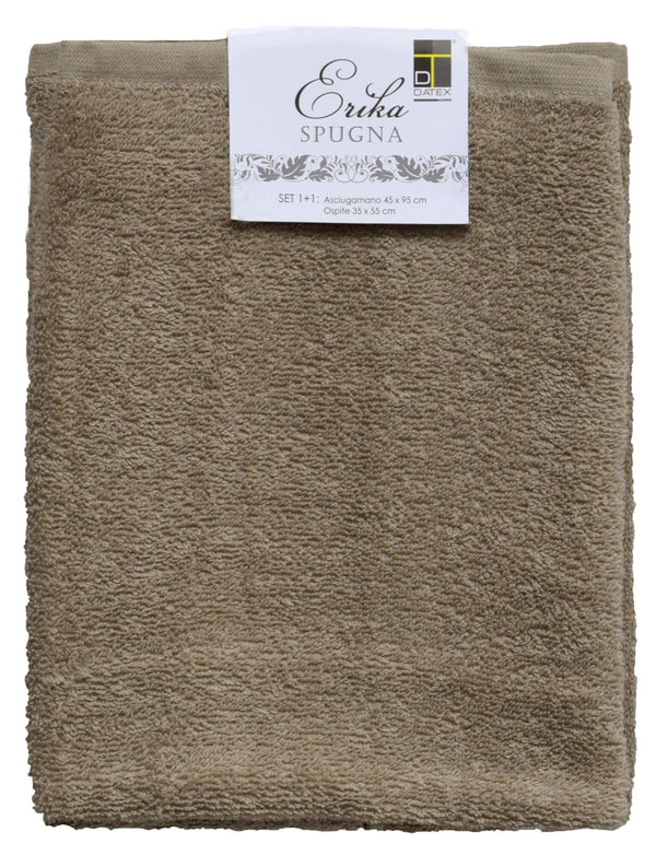 Set Spugna Asciugamani Ospite + Salvietta Fango sconto