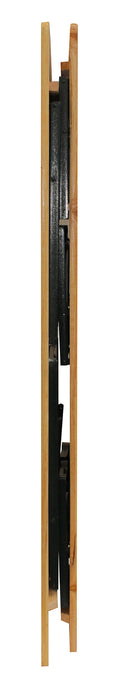 Set Birreria da Giardino Pieghevole Tavolo 200x70 cm in Legno di Abete