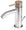 Rubinetto Miscelatore Monocomando Bidet in Acciaio Inox Maniglia Deserto