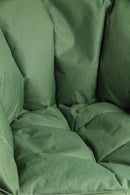 Poltrona Pouf in Poliestere Soriani Verde