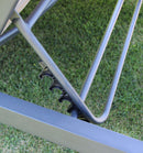 Gazebo Letto Timbuktu 212x149x195 h cm in Alluminio Antracite