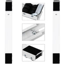 Barre per Trasporto Elettrodomestici Estensibili Max 200 Kg con Ruote