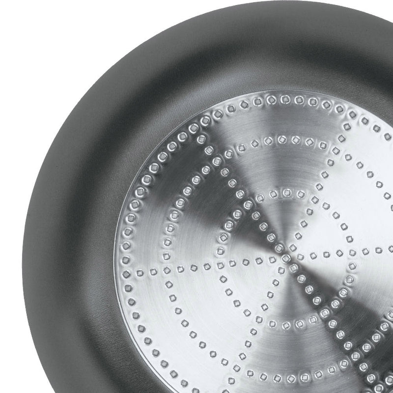 Padella Alta Ø18 cm Antiaderente Rivestimento in  Ecotitan Induzione Silex Grigio