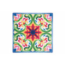 Set 4 Sottobicchieri 10x10x0,5 cm  in Ceramica VdE Tivoli 1996 Naxos