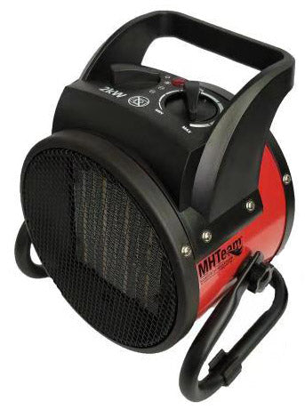 Generatore di Aria Calda 2000W Riscaldatore Elettrico PTC Rosso online