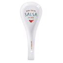 Poggiamestolo Salsa 26,5x10x3 cm in New Bone China VdE Tivoli 1996 Le Travisate Bianco