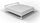 Topper Trapuntato Imbottito con Elastici Silver Bianco Varie Misure