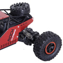 Monster Truck Radiocomandato Scala 1:16 Rosso in ABS e Metallo Velocità Massima 20 km/h 