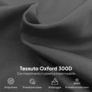 Copertura per Ombrellone 3x3 m Impermeabile Custodia per Ombrellone a Sbalzo con Cerniera e Laccio in Tessuto Oxford Nero      