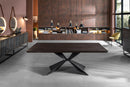 Tavolo Fisso 200x100x76 cm in Rovere Impiallacciato Stark Naturale