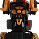 Escavatore Elettrico per Bambini 6V Giallo e Nero 