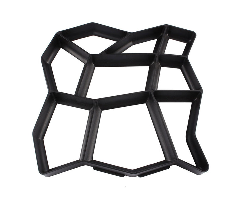 Stampo per Pavimentazione Giardino e Sentieri 42,5x42,5cm Matrice per Cemento