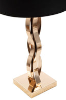 Lampada da Tavolo Cordy Ø 30x59 cm in Ferro e Poliestere