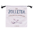 Sacchetto Zucchero 25x25 cm in Cotone VdE Tivoli 1996 Le Travisate Bianco