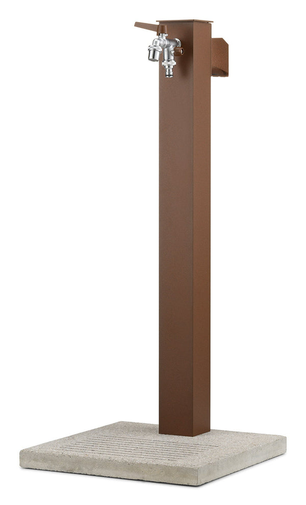 online Fontana da Giardino con Rubinetto Base e Portagomma Belfer 42/QRRB Ruggine