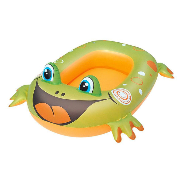 Canotto Gonfiabile 99x66 cm in Vinile Bestway 34085 Pool Flat Rana sconto