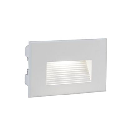 prezzo Lampada Segna Passo Rettangolare da Incasso a Parete a LED 3W 4000K Sovil Bianco