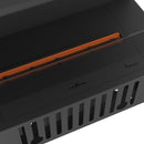 Camino a Vapore Elettrico Bifacciale Angolare a Destra 80x50x40 cm Invapo Corner P800 Nero      