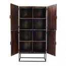 Mobile Harvey 96x46x182 h cm in Legno Marrone