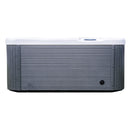 Vasca Monoblocco Cleopatra per 3 Persone 181x164x88 cm in Acrilico Color Legno