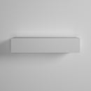 Parete Attrezzata Mobili Soggiorno 5 Pensili 1 Mobile TV in Melaminico Laccato 278x51x170cm TFT Cube Bianco Rovere