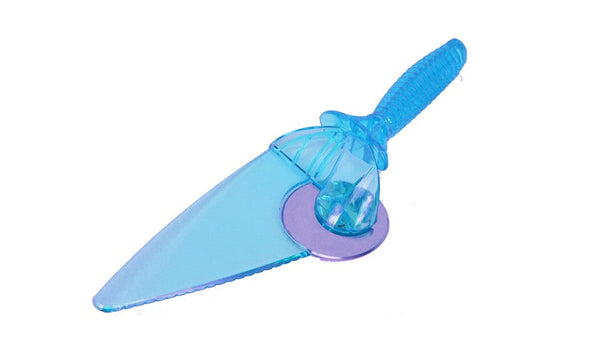 Paletta e lama rotante taglia pizza 2 in 1 in accio inox Taglia e Servi Celeste acquista