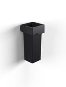 Pattumiera a Muro Contenitore da 53 L 35,5x35,5x73 cm Grigio Antracite   