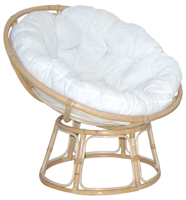 Poltrona da Giardino Ø100 cm in Canna Manao con Cuscino Morel Papasan acquista