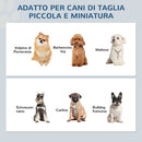 Ciotole Rialzate per Cani Taglia Piccola 2 Ciotole in Acciaio Supporto in MDF Grigio Chiaro   