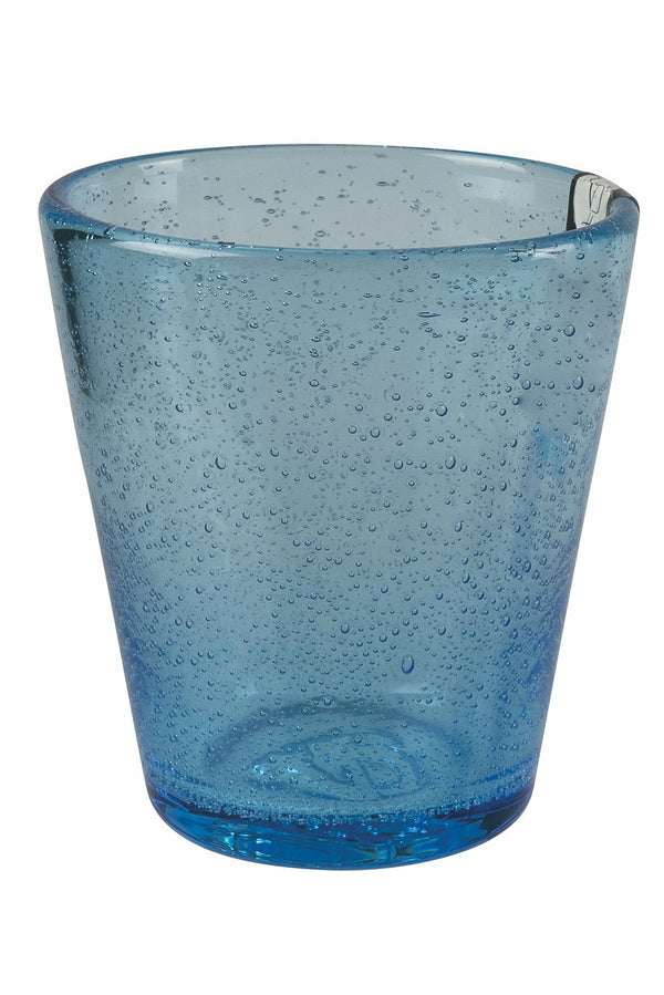 Set 6 Bicchieri per Acqua in Pasta Di Vetro 250 ml Villa d'Este Home Tivoli Celeste Cancun Satin prezzo