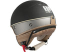 Casco Demi-Jet per Scooter CGM Nairobi 104G Nero Opaco
