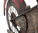 Pannello Moto Red 98,5x5,5x47,5 cm in Ferro
