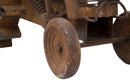 Orologio Trattore 43x20x23 cm in Ferro e MDF