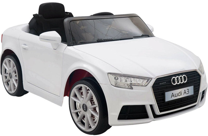 Macchina Elettrica per Bambini 12V con Licenza Audi A3 Bianca