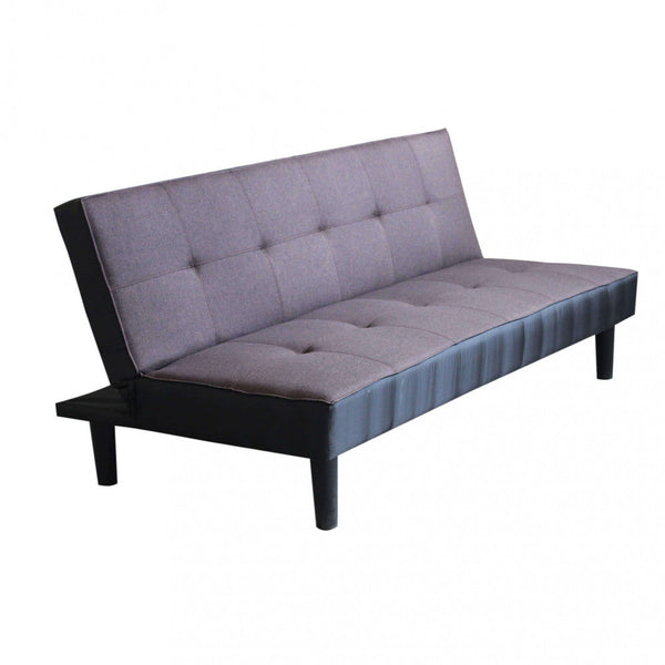 Divano Letto Alvin 180x86x78 cm in Tessuto Antracite prezzo
