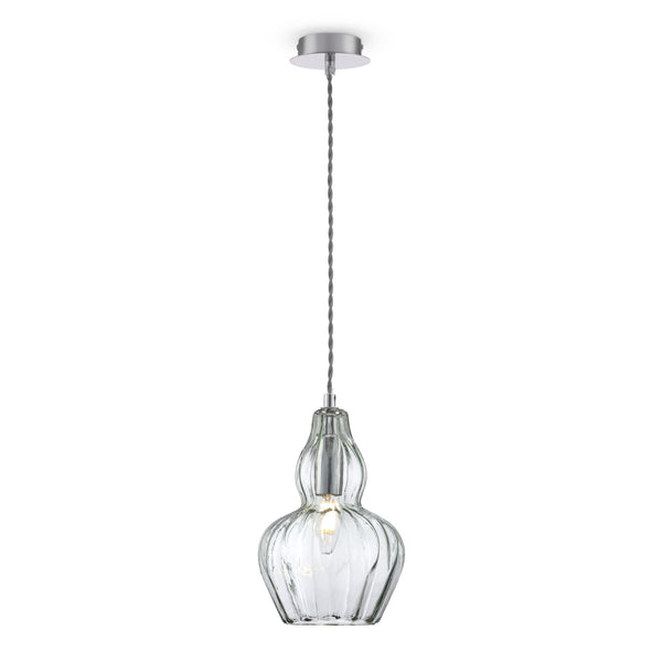 Lampada pendente Pendant in Metallo Eustoma Nickel prezzo