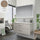 Mobile bagno sospeso Bracciano rovere fumo 102x46,5x53 H cm