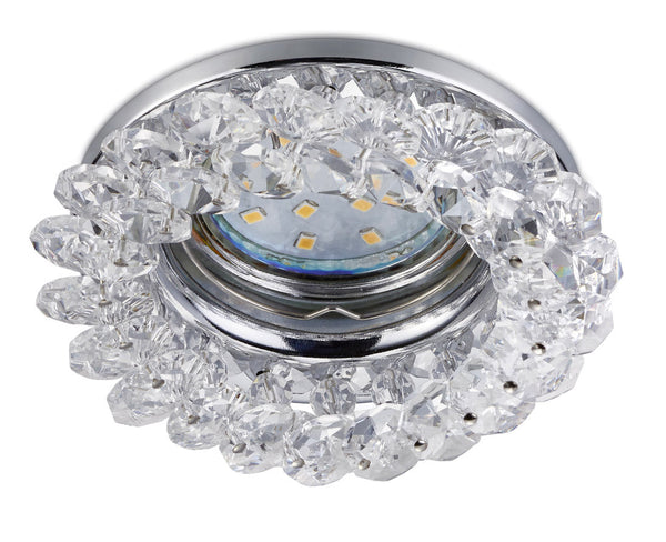 Faretto da Interno Attacco GU10   in Metallo Cromo sconto